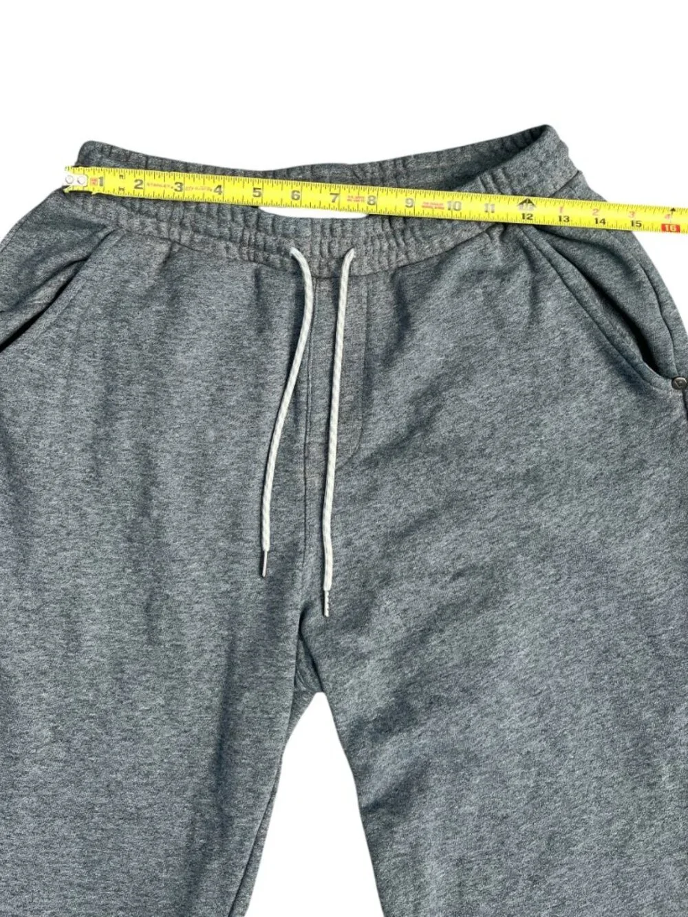 Vuori Men's Heather Grey Fleece Jogger Sweatpants M 🏃‍♂️